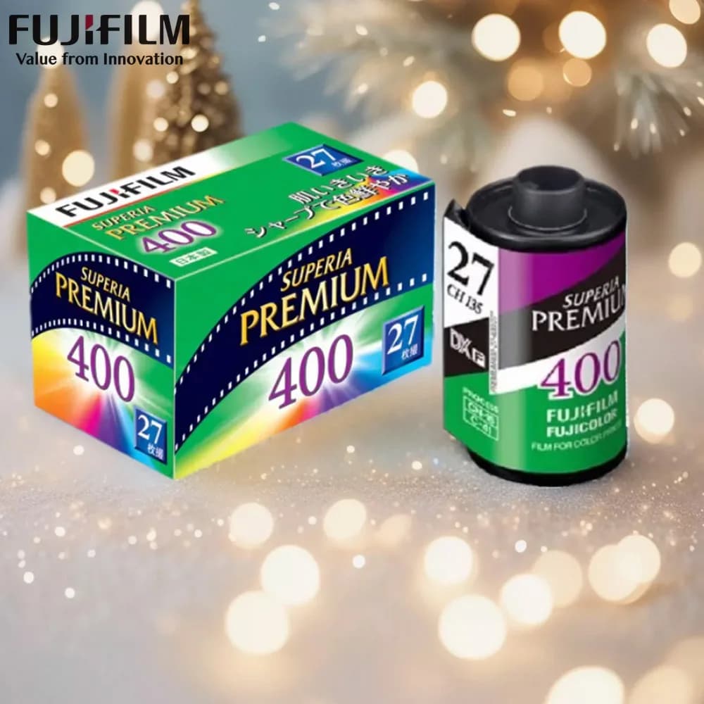 35mm Film 36 Exposure Fujifilm Superia Premium 400 Color Film(Xtra 400 Upgrade Edition) For 135 Format Camera - Expiry Date:2027 - 2