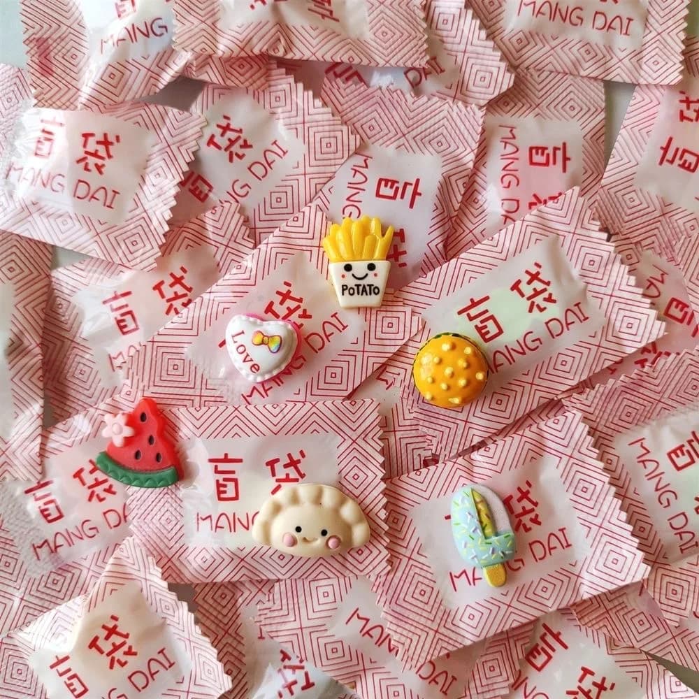 5/30/60pcs Mini Simulation Supermarket Snack Blind Bag Cute Children's Party Kitchen Accessories Blind Box Toys Randomly Sent - 2