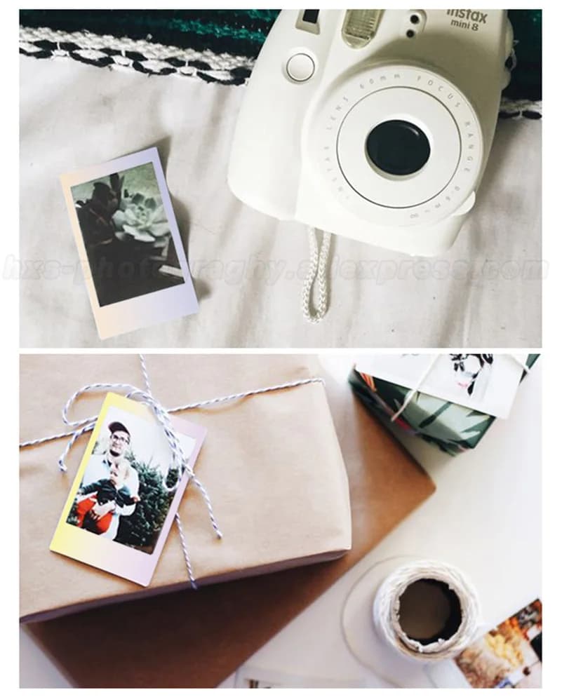 10-50 Sheets Fujifilm Pink Lemonade Instax Mini Film Photo Paper For Fuji Mini 12 11 8 9 7s 25 26 70 90 Instant Camera SP-1 SP-2 - 5