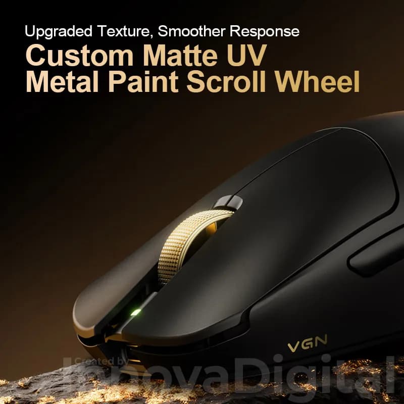 VGN Dragonfly F2 Pro Max Ultra F2 Master Wireless Gaming Mouse PAW3395 PAW3950 8K Superlight Tri-Mode Esports FPS Mice Bluetooth - 2