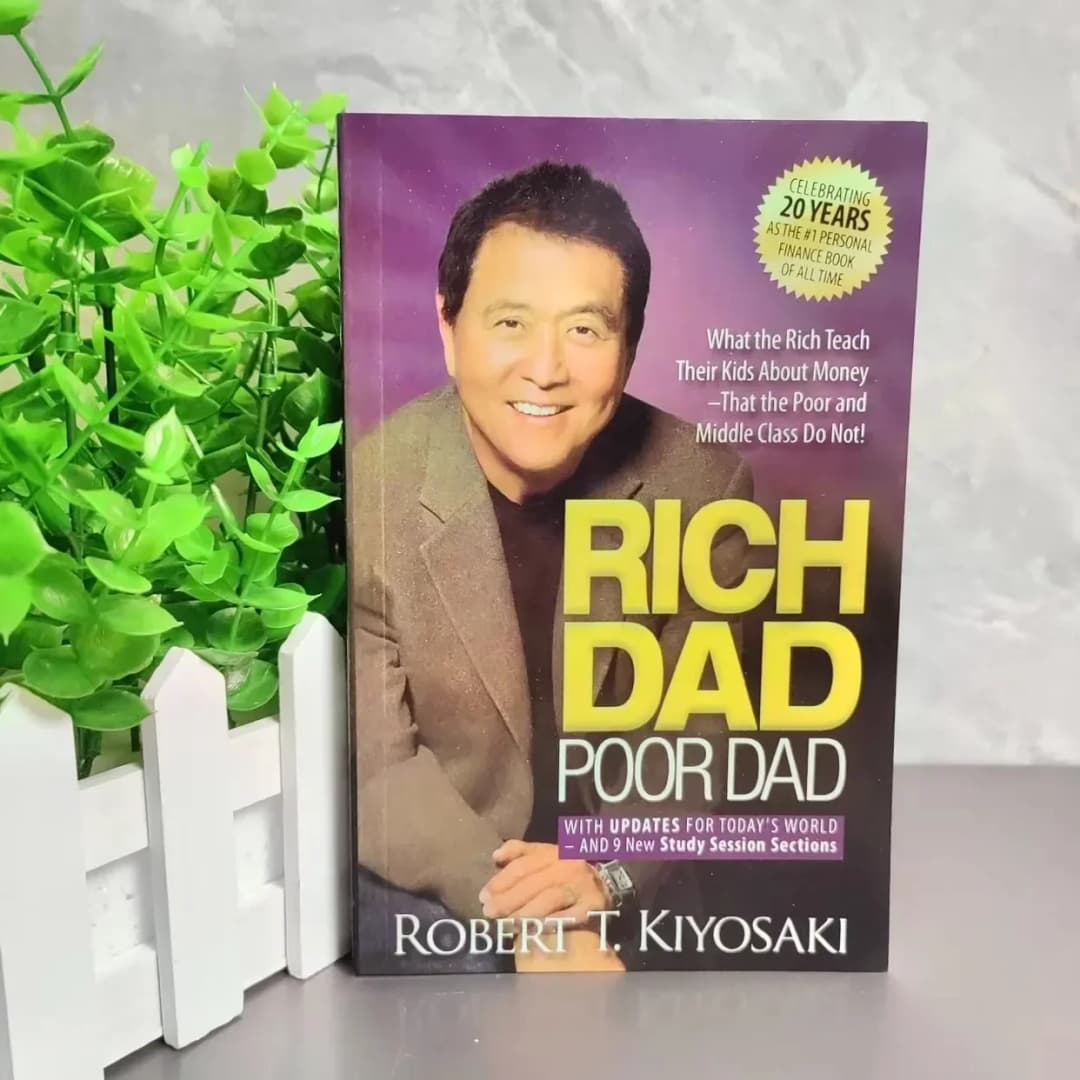 2026 Rich Dad Poor Dad Robert T.  Kiyosaki Personal Finance Children Books Financial Intelligence Enlightenment Education book