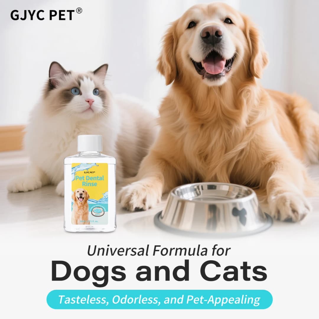 GJYC PET Concentrated Pet Mouthwash Oral Care Tartar Removal Fresh Breath Odor Eliminator Teeth Whitening For Dogs Cats - 2