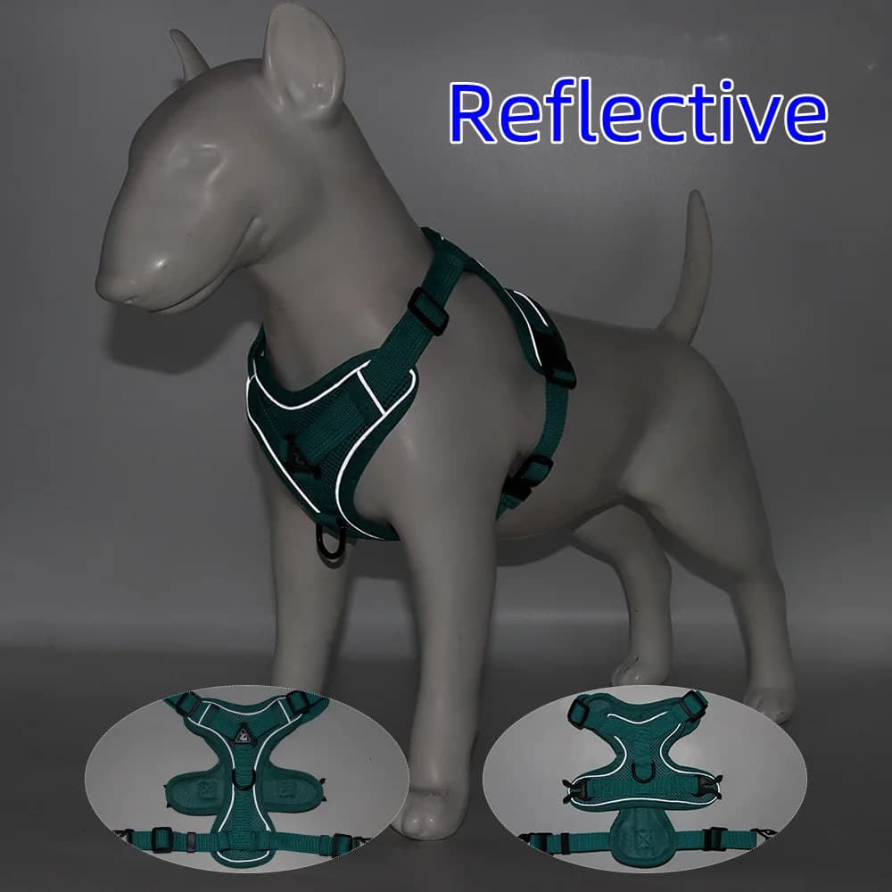 Harness and Leash Set Pet Accessories Dog Harness For Small Dog French Bulldog Pug Pitbull Puppy Pectoral Collar Chiens Supplies - 4