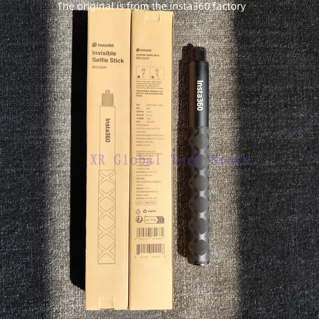 عصا سيلفي غير مرئية من Insta360 بطول 114 سم لكاميرات X4/X3 / ONE RS / GO 3S / ONE X2 / ONE R اكسسوارات كاميرات الأكشن - 5