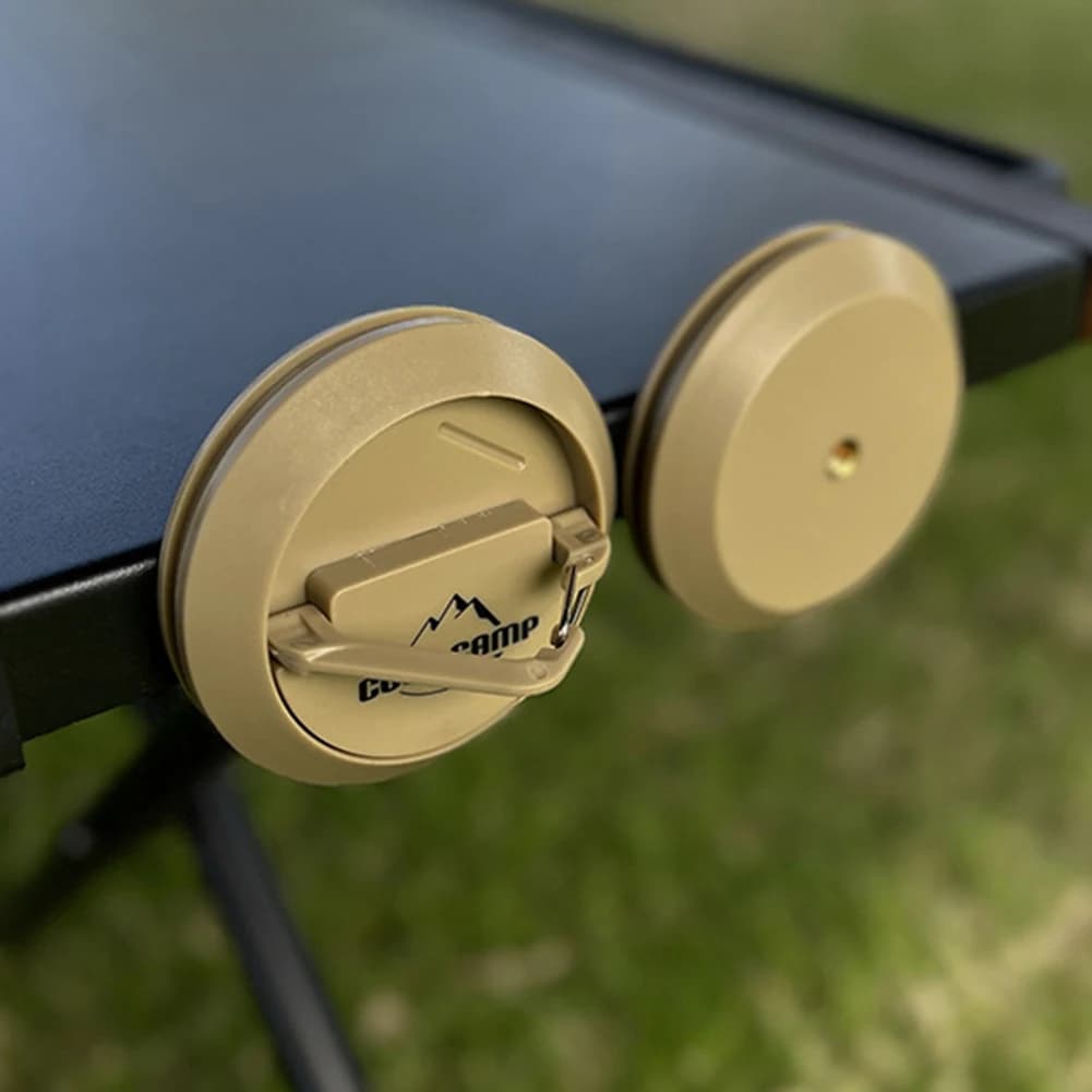 خطاف مغناطيسي قوي للخيمة مصباح تخييم محمول مشبك تعليق مغناطيسي حامل مشبك مغناطيسي لمظلة التخييم في الهواء الطلق - 4