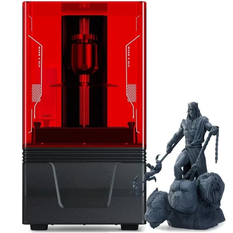 وصول جديد ELEGOO مارس 4 DLP بعمر خدمة 20000+ ساعة، وطاقة تشغيل فائقة الانخفاض طباعة فائقة الهدوء
