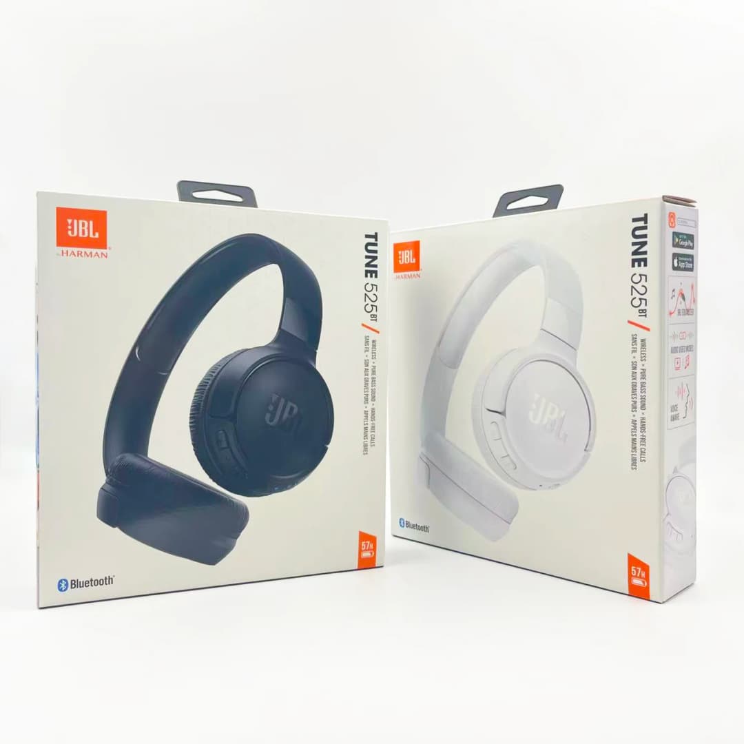 سماعات رأس لاسلكية JBL TUNE 525BT بتقنية البلوتوث، بطارية تدوم حتى 50 ساعة، مناسبة للموسيقى والألعاب والبث المباشر - 4