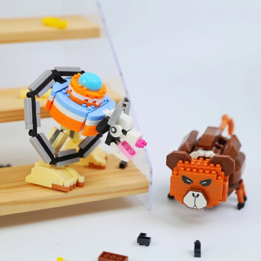 TungTungTung Sahur Building Blocks Stick Figure Premium Building Experience DIY Quality Materials Long-Lasting Durable For Boy - 6
