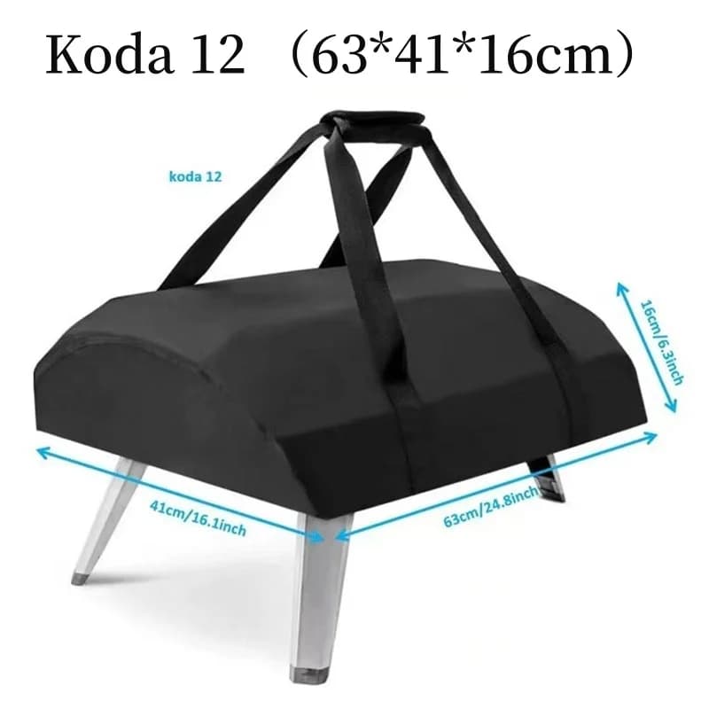 210D بيتزا غطاء فرن متوافق Ooni koda 12 16 في الهواء الطلق واقية من الشمس واقية الغبار مقاوم للماء شواء حالة شواء اكسسوارات - 3