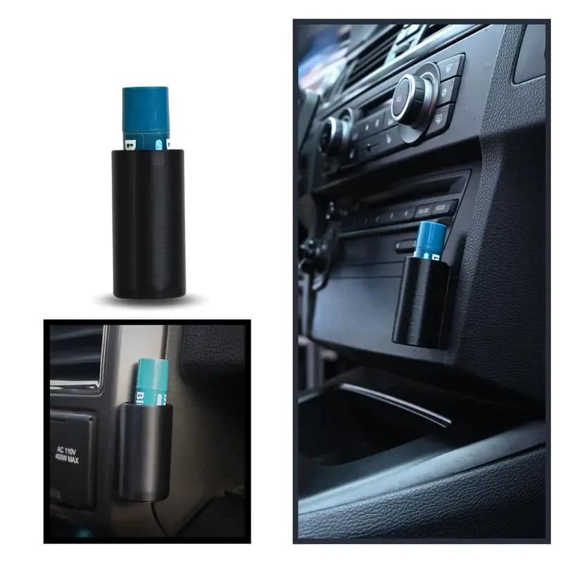 Car Lipstick Storage Box Lipstick Storage Rack Self-Adhesive Car Lipstick Storage Box - 4