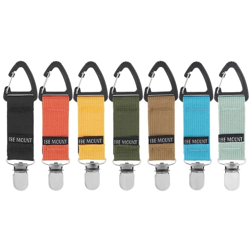 مشبك قبعة من القش للسفر في الهواء الطلق، مشبك حقيبة رفيق القبعة المحمولة، منظم القفازات الخارجية، حامل قبعة البيسبول، قبعات معلقة بحافة - 3