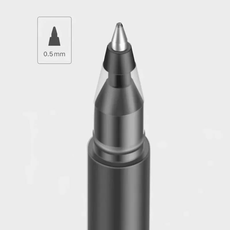 Xiaomi Super Durable Writing Sign Pen 0.5mm Gel pen Signing Pens Smooth Switzerland Refill Red Black Ink Pen Ballpoint Pen - 3