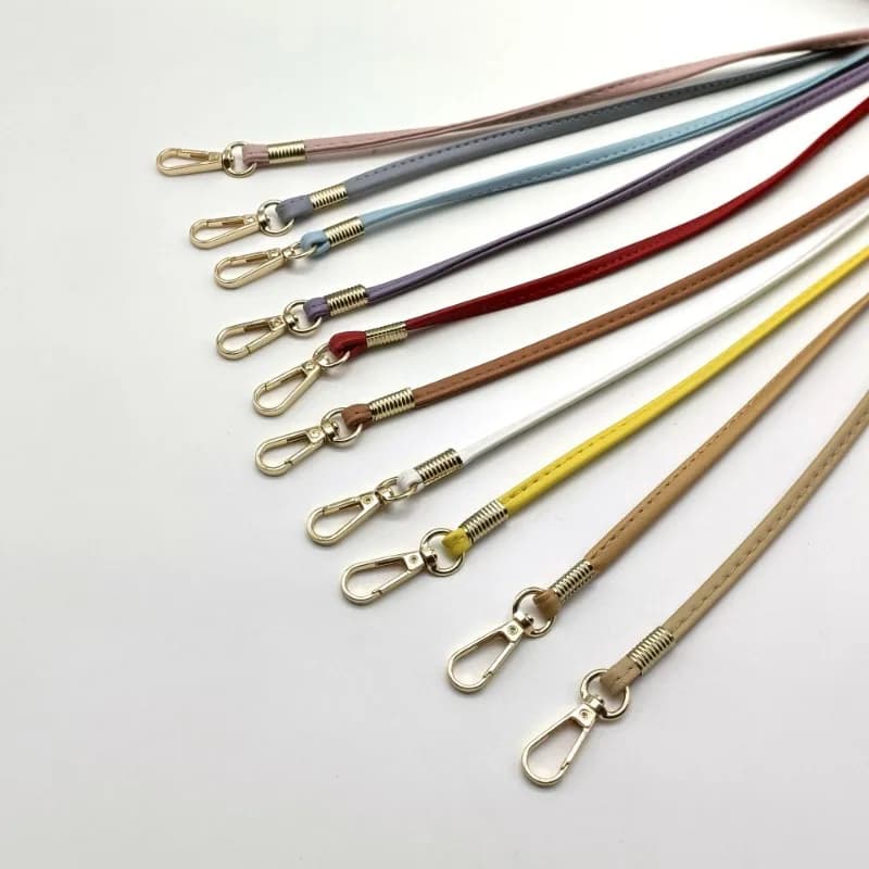 1.2 متر بولي Leather حقيبة جلدية حزام رسول الجلود حزام الكتف الحبل إكسسوارات الأمتعة متعدد الألوان استبدال حزام بالجملة - 3