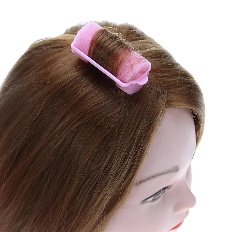 12pcs/lot Sponge Foam Hair Rollers Soft Household DIY Styling Curlers Cushion Rollers Travel Salon Styling Hairdressing Tools - 4