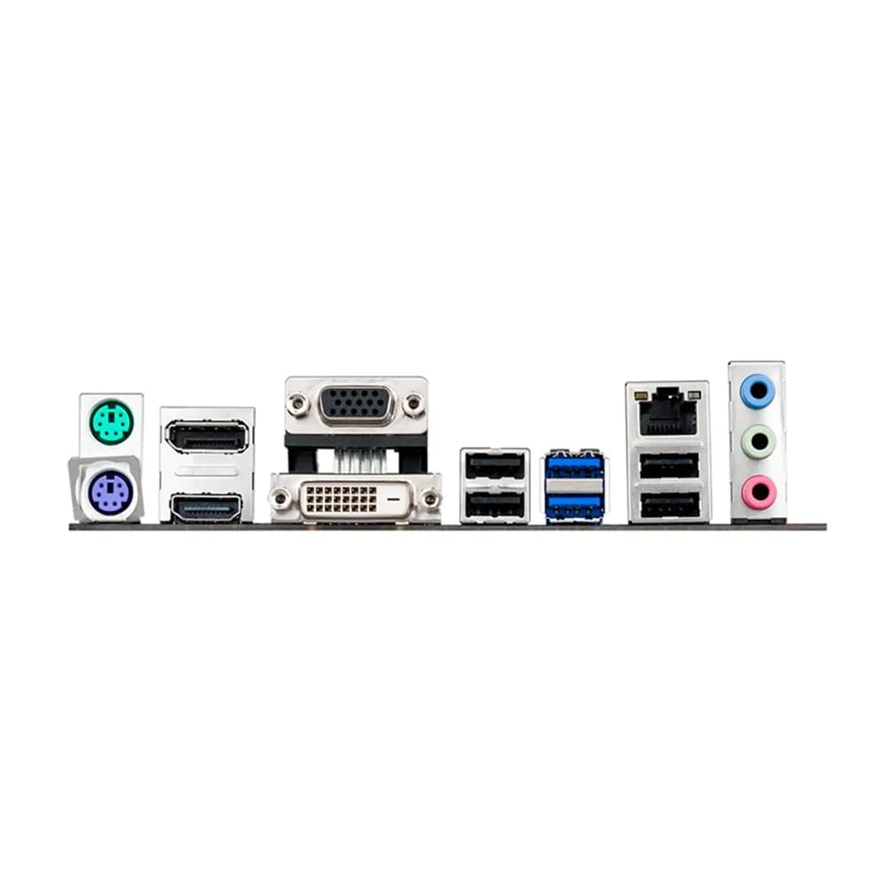 لوحة أم أسوس B85M-E لسطح المكتب، مقبس B85 LGA 1150، تدعم i3 وi5 وi7، ذاكرة DDR3 حتى 32 جيجا، ATX، UEFI BIOS - 6