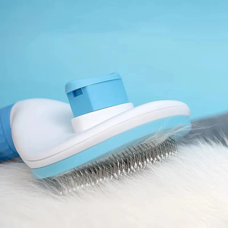 Pet Dog Hair Brush Cat Comb Grooming And Care Cat Brush Stainless Steel Comb For Long Hair Dogs Cleaning Pets Dogs Accessories - 6