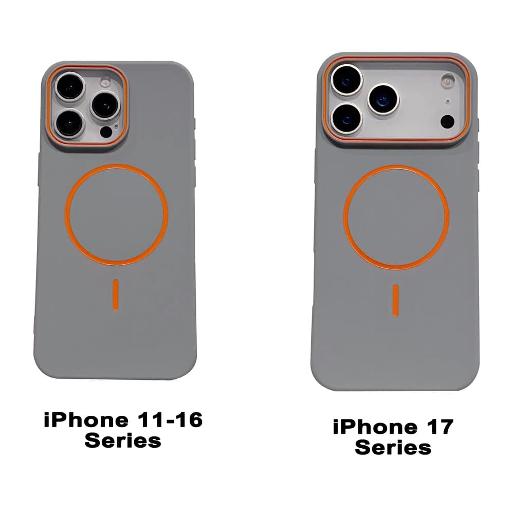 Ultrathin Simple For Magnetic Phone Case For iPhone 11 12 13 14 15 16 17 Pro Max 17 Air Wireless Charging Soft Matte Phone Cover - 5