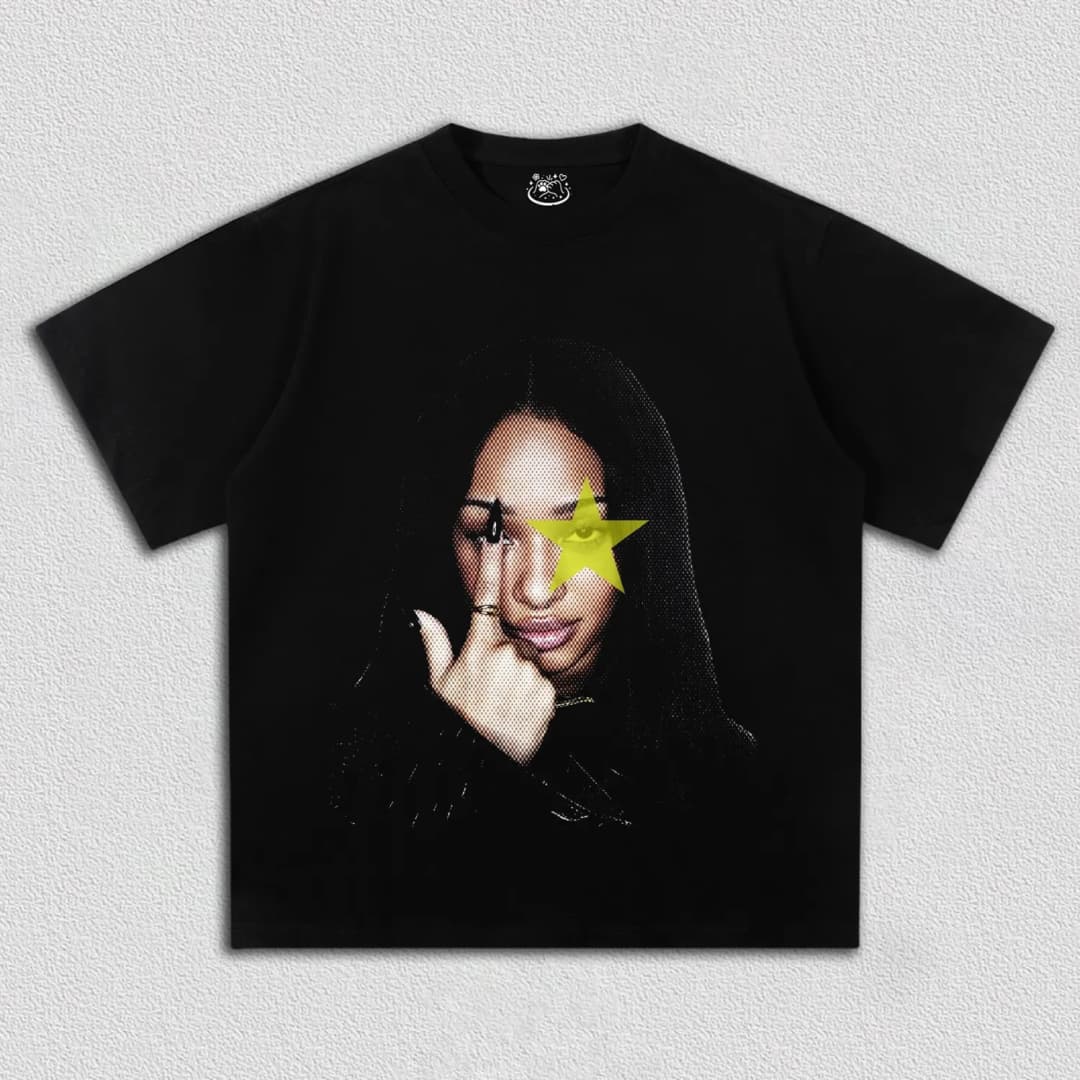KATSEYE Hot Sale Peripherals Graphic Print T-shirts Women Men Fashion Cotton Tees Oversized Casual Streetwear Hip Hop Style Tops