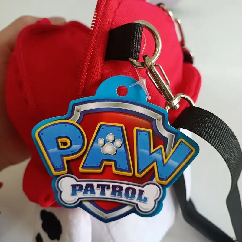 Official PAW Patrol Children Plush Shoulder Bag Chase Marshall Rubble Small Crossbody Thermal Lunch Bag Super Cute Toy - 4