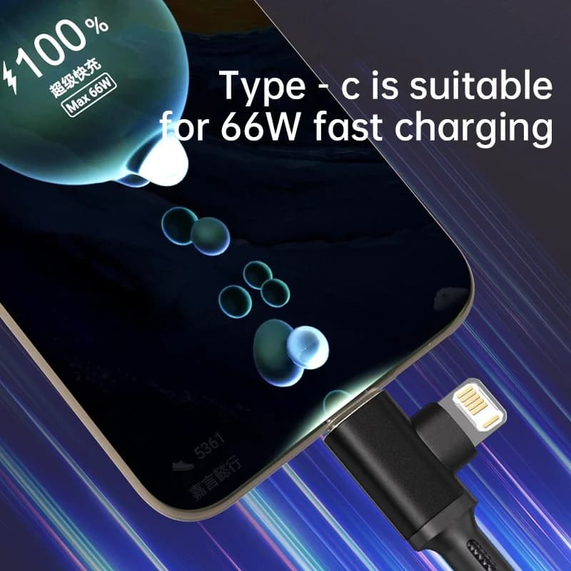 PD 2 in 1 USB A Cable Type C To Lightning Fast Charging Cable For iPhone 16 15 14 13 11Pro Max iPad Xiaomi Huawe Samsung - 4