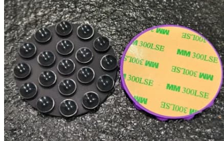 1 قطعة كوب شفط السيليكون المحمول الخلفي سيارة الملاحة قوس المضادة للانزلاق ل حامل هاتف السيارة المحمول العالمي - 6