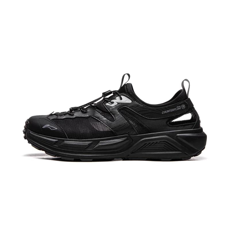 صنادل خارجية Li-Ning WUI COBBLES للجنسين، قابلة للتنفس، امتصاص الصدمات، خفيفة ومستقرة، صنادل ترفيهية AGHW003 - 5