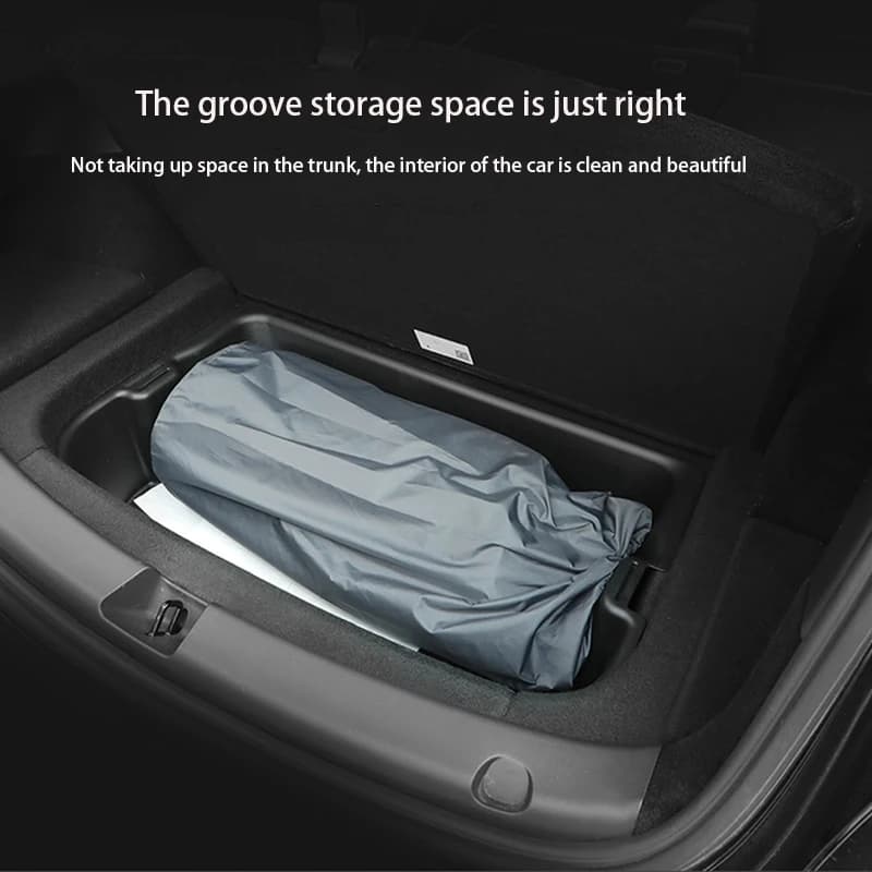 For Tesla Model 3 Model Y 2017-2026 Inflatable Air Mattress Outdoor Camping Inflatable Special Suede Fabric Car Travel Bed - 6