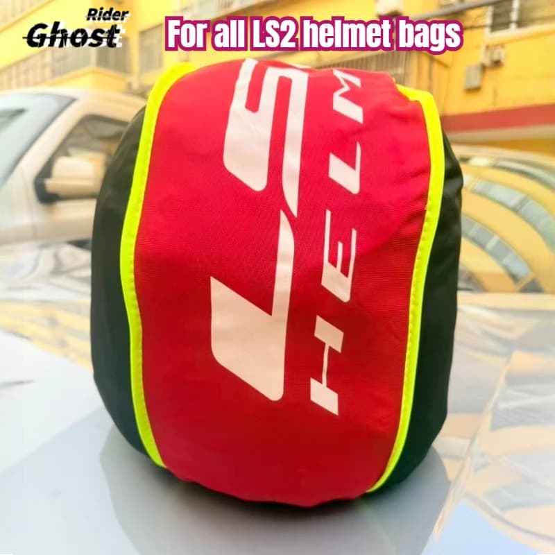 الأصلي سماكة دراجة نارية مكافحة سقوط الأمتعة حقيبة موتو اكسسوارات ل LS2 خوذة ظهره FF906/399/FF900/MX702/MX436/OF570