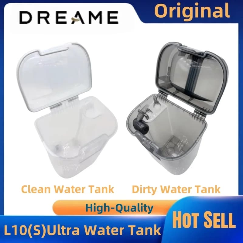 Genuine Dreame Clean & Dirty Water Tank – Compatible with L10(S)Ultra/S10/S10 Pro/X10 Plus (B101CN) Robot Vacuum