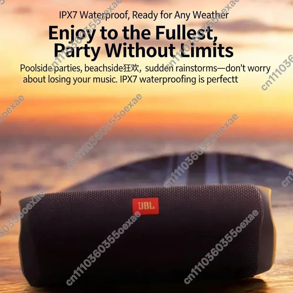 سماعة بلوتوث لاسلكية JBL FLIP 5، سب ووفر، صوت خارجي محمول - 5