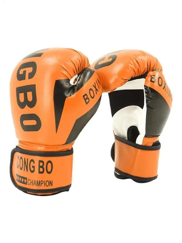 1 زوج اللكم التدريب تجريب القتال ممارسة قفازات الاطفال قفازات الملاكمة الجلدية أطفال الأطفال قطار رياضة قفاز حامي اليد - 2