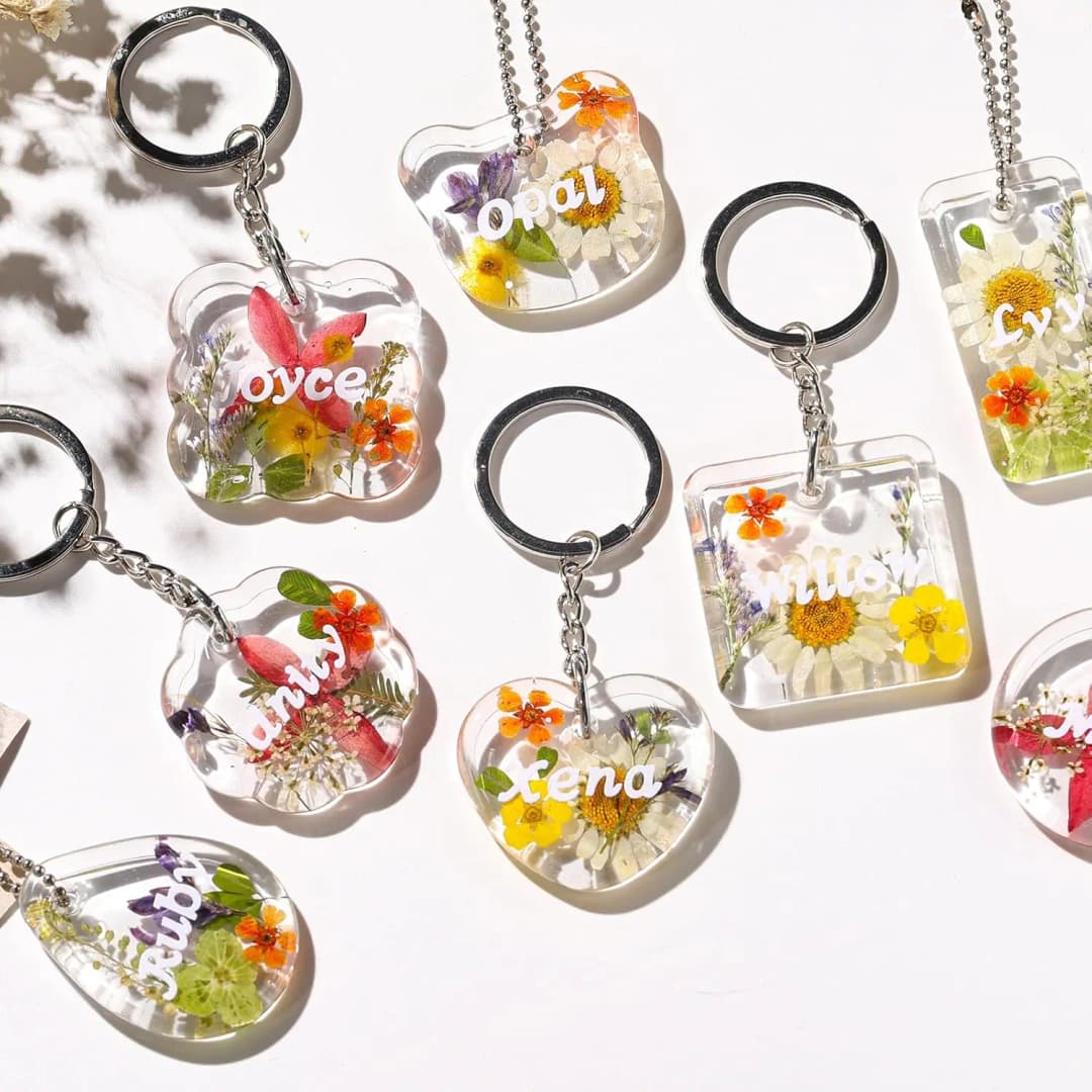 16 قطعة قوالب سيليكون لمجوهرات بأشكال هندسية وقلوب، لصنع قلادات ومعلقات وأقراط من راتنج الإيبوكسي يدويًا - 3