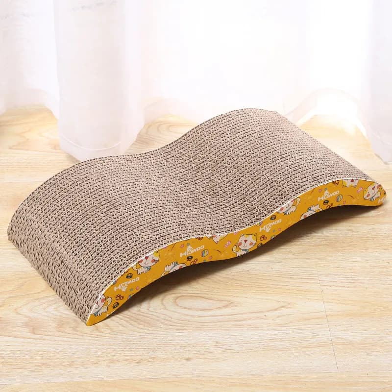 Cat Toys cat scraper sharpening claw cardboard corrugated board scratch-resistant cat scratch board Cat toy sofa cushion bed - 3