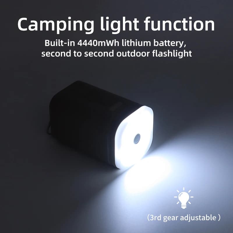 Electric Air Pump Portable Wireless Air Compressor Inflator/Deflator Pumps for Inflatable Cushions Air Beds Boat Swimming Ring - 6