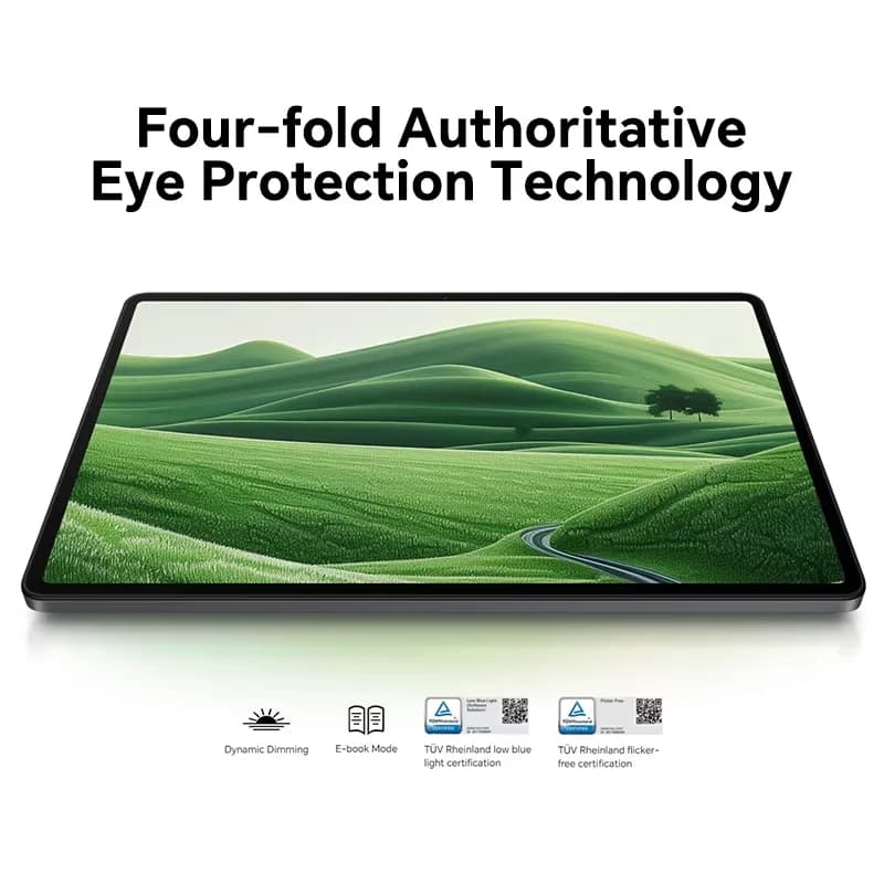 هونور باد X8a إصدار الاتحاد الأوروبي 11 بوصة، معدل تحديث عالي، راحة للعين، بطارية 8300 مللي أمبير، مكبرات صوت رباعية كبيرة، تعزيز الصوت - 4