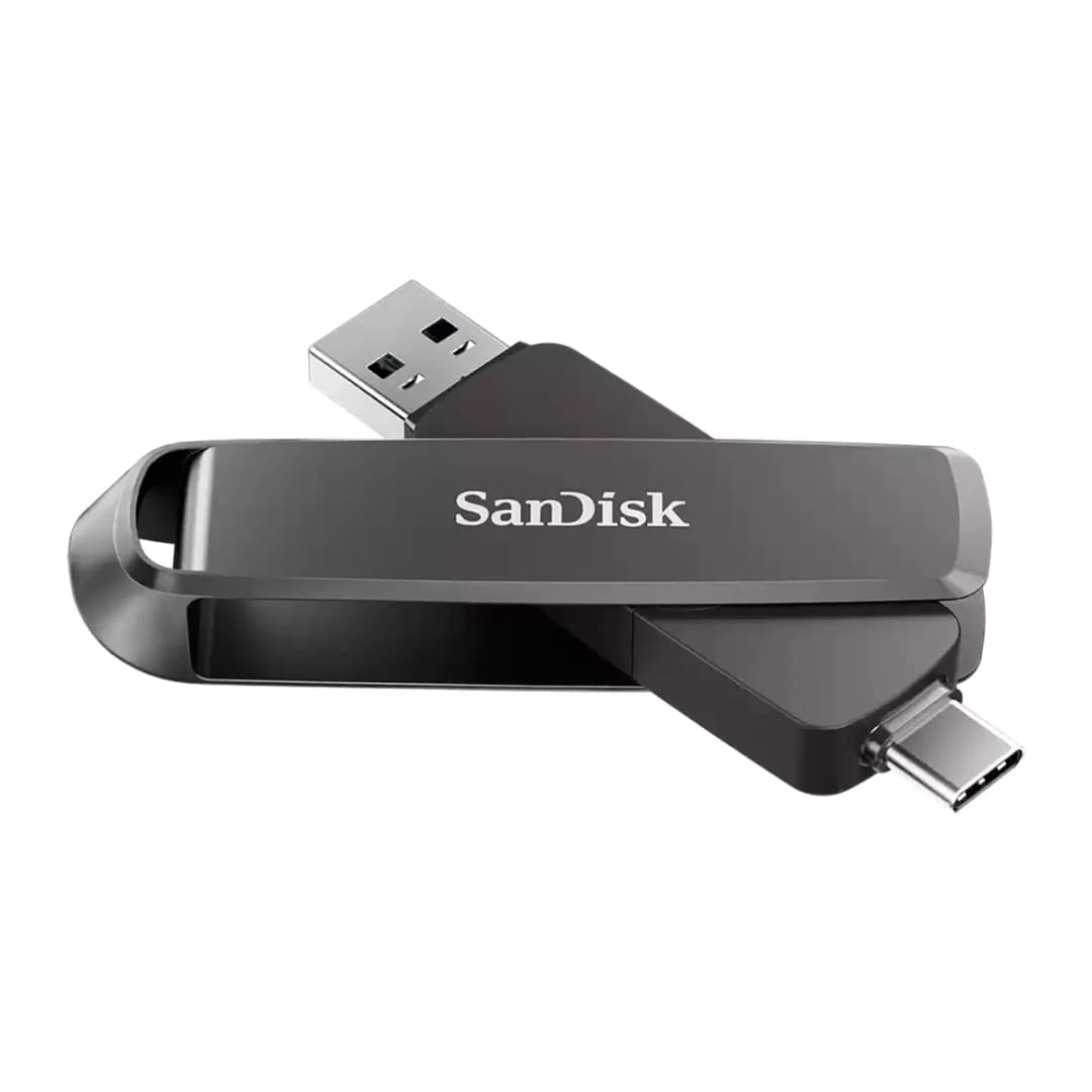 محرك أقراص فلاشي سان ديسك DDE1 إكستريم برو USB3.2، ذاكرة معدنية بسرعة قراءة تصل إلى 1000 ميجابايت/ثانية، سعة 256 جيجابايت و512 جيجابايت و1 تيرابايت و2 تيرابايت للكمبيوتر - 3