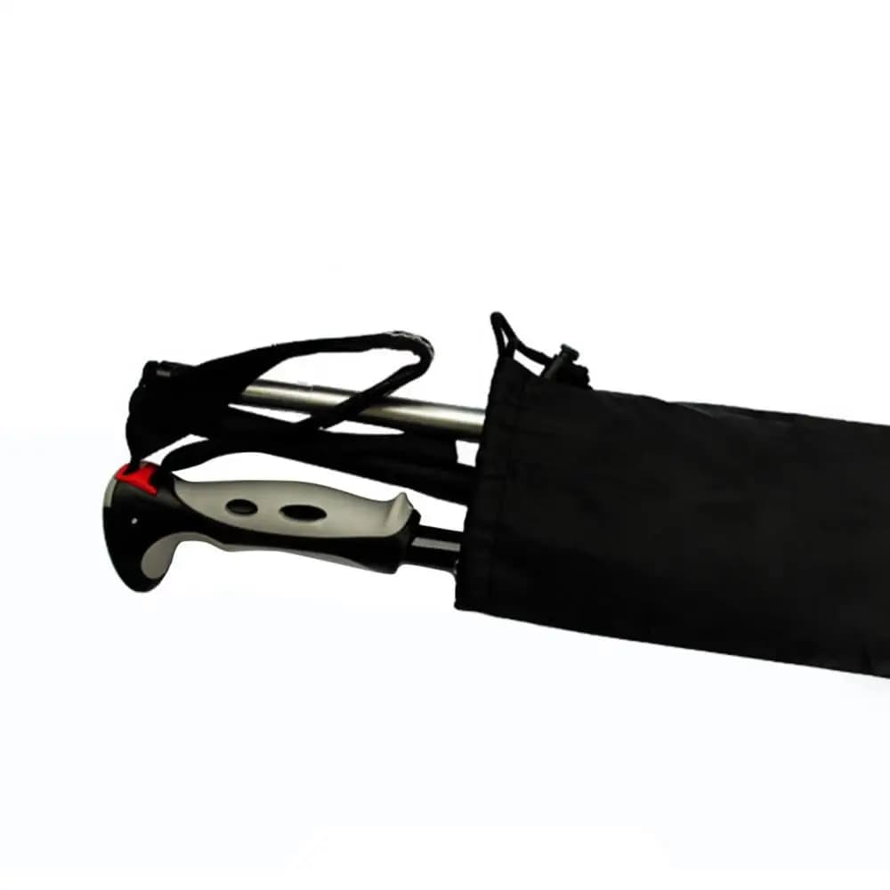 معدات تخييم تحت 46 سم: مظلة وخيمة وقضيب ووتد مع حقيبة تخزين للرحلات - 5