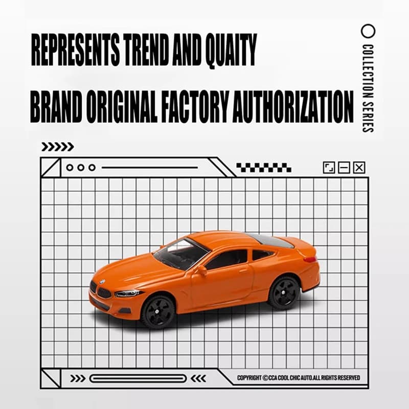 CCA 1:64 بي ام دبليو M4 Z4 M850I M4 GT3 نموذج سيارة كلاسيكية معلق رائع نموذج سيارة ثابت نموذج سيارة مصبوب من السبائك هدية مجموعة - 2