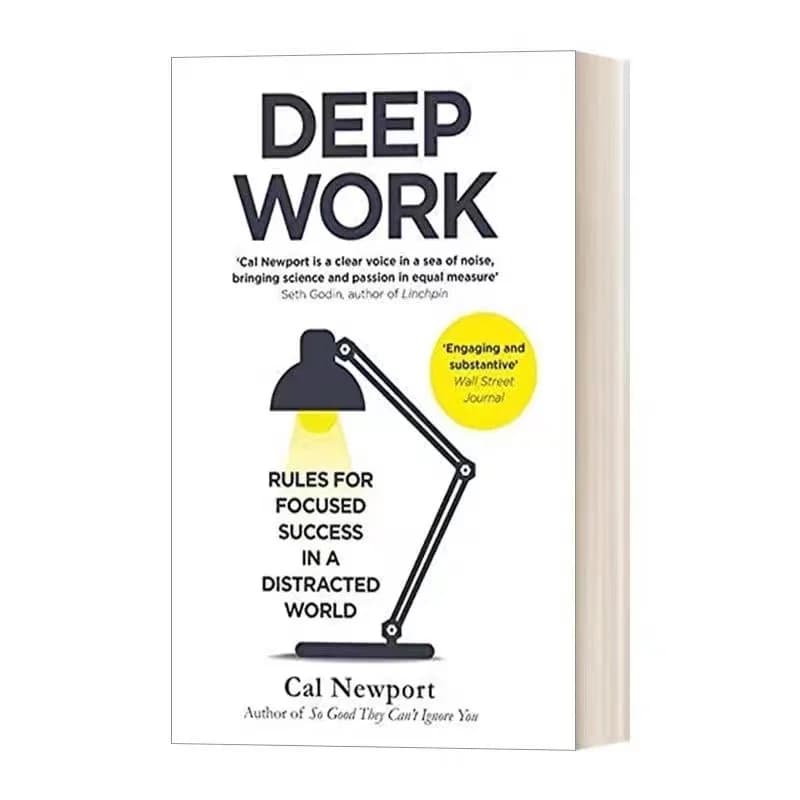 Deep Work By Cal Newport Rules For Focused Success in a Distracted World Novel Paperback In English - 2