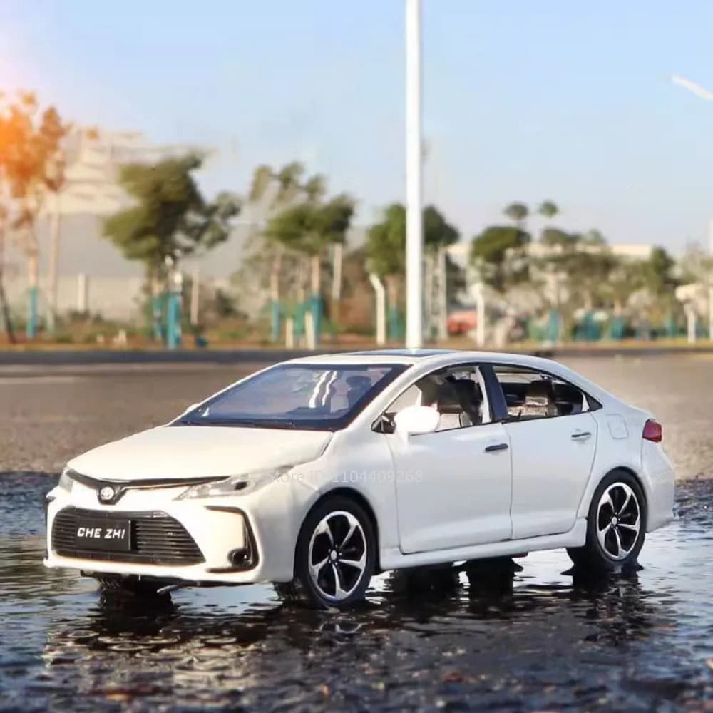 1:32 مقياس كورولا GR86 سبيكة سيارة لعبة مجسمة معدنية دييكاست محاكاة ضوء الصوت التراجع نماذج المركبات جمع الاطفال اللعب - 6