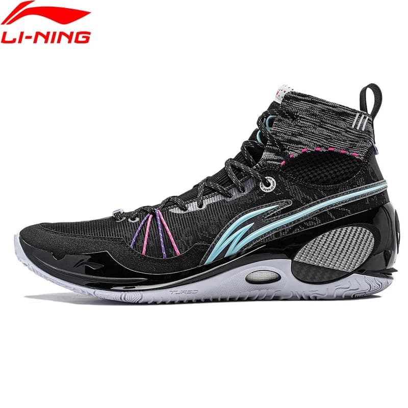 Li-Ning Men's WADE 808 3 ULTRA V2 Professional Basketball Shoes Wearable Cushion Bounce Comfortable Sneakers Sport Shoes ABAU013
