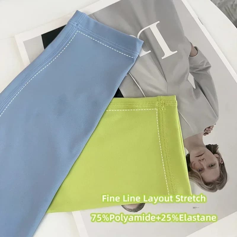 رائجة البيع اللياقة البدنية الإناث طماق تشغيل السراويل عارية الشعور طماق عالية الخصر رفع الرياضة النساء اللياقة البدنية الجري اليوغا السراويل - 5