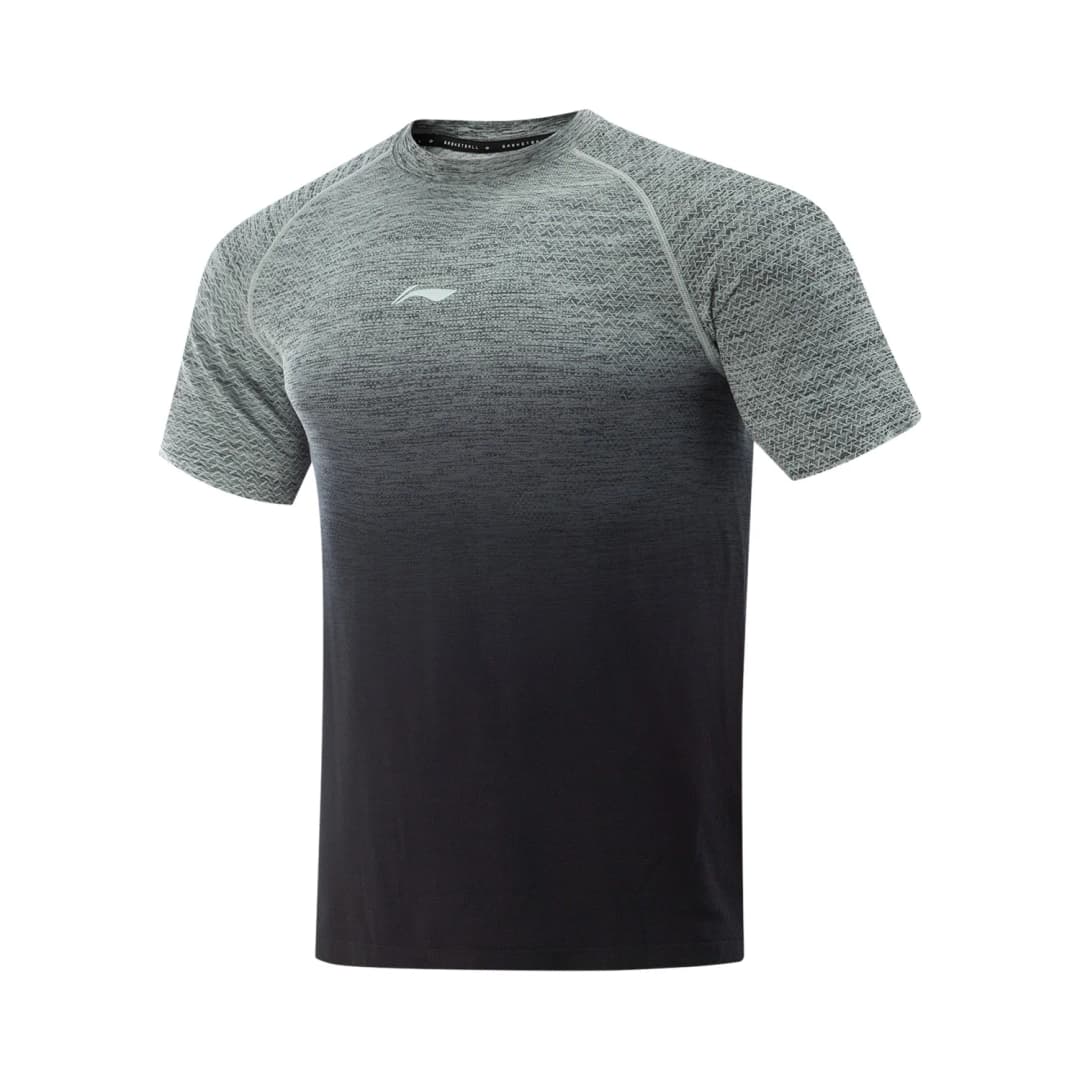 Li-Ning Men's JIMMY BUTLER Professional Basketball T-Shirt 66%Polyamide 34%Polyester Slim Fit LiNing Crew Neck Tee Tops ATSV049 - 4