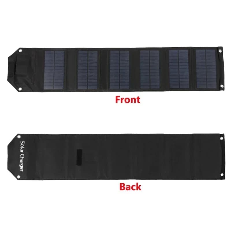 4/6-Fold 100W 80W 60W Foldable Solar Panel  USB 5V Solar Charger Portable Solar Cell  for Camping Hiking Car - 2