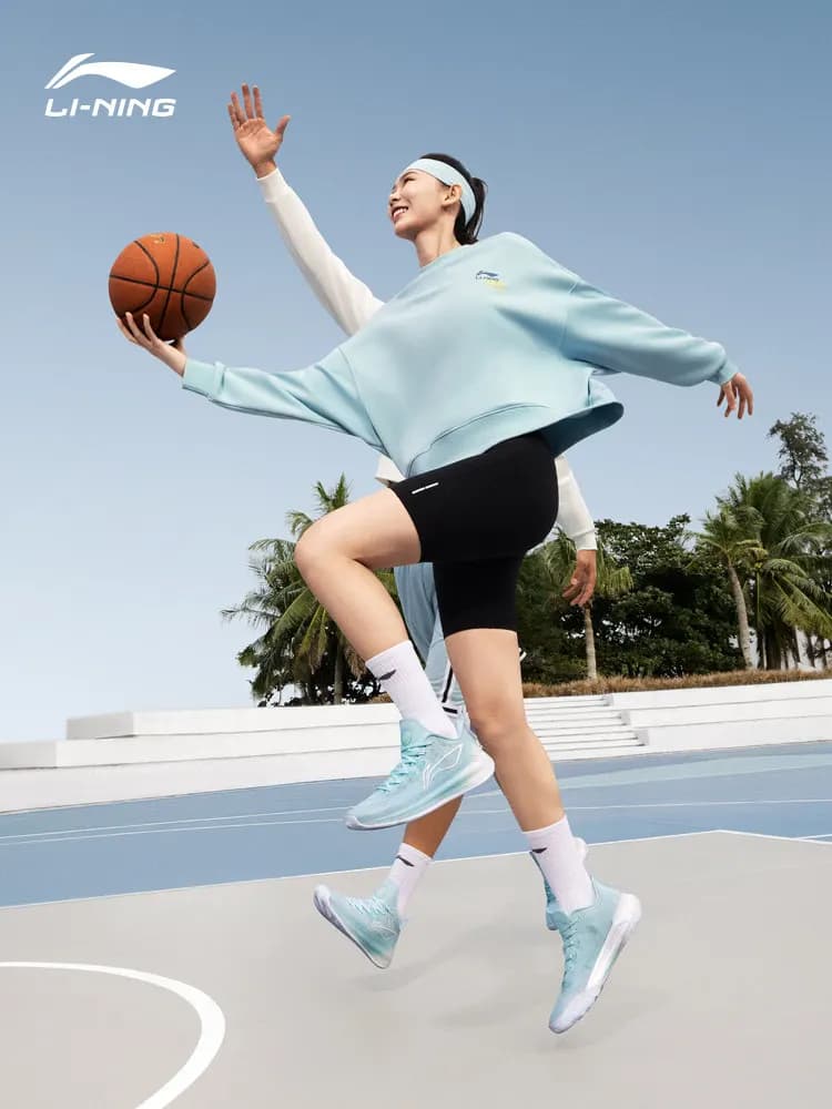 أحذية كرة السلة المنخفضة للرجال من LI NING مع وسادة عملية ودعم للرياضات الاحترافية