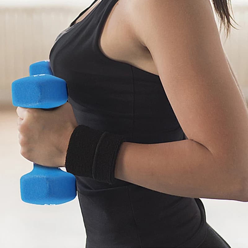 دمبل سداسي للنساء، لفقدان الوزن وتخسيس الخصر، أدوات لياقة بدنية من البلاستيك - 3