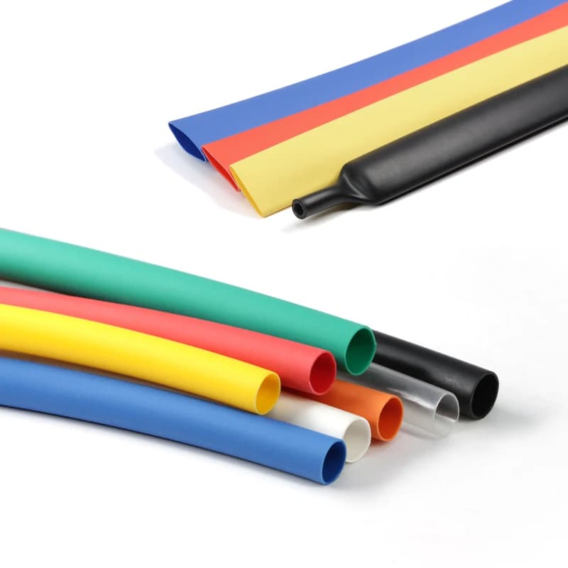 1 متر مع غراء جدار مزدوج 3:1 أنبوب انكماش حراري 1.6/2.4/3.2/4.8/6.4/7.9/9.5/12.7/30/50 ملم أنابيب قابلة للانكماش غلاف لاصق كم سلك - 6