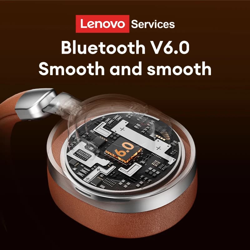Original Lenovo LE602 Wireless Gaming Headset Bluetooth 6.0 Noise Cancellation Headphones Low Latency HiFi Sound Music Earbuds - 5