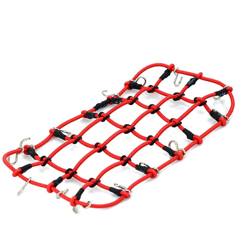 1/10 RC Crawler Car Elastic Luggage Net Simulation DIY Accessories for Traxx TRX4 Defender Axial SCX10 90046 D90 Decoration - 5