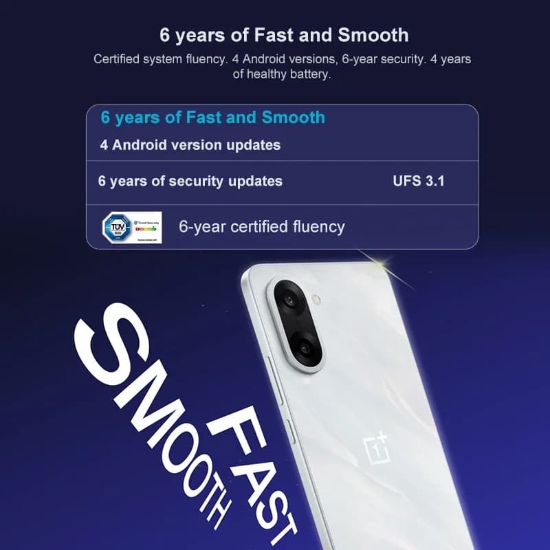 World Premiere OnePlus Nord CE 5 Global Version Smartphone 7100mAh Battery MediaTek Dimensity 8350 Apex 50MP Sony LYT-600 Camera - 6